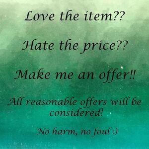 Make me an offer!